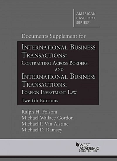 Contracting Across Borders and Ibt (Paperback, 12th, New, Supplement)