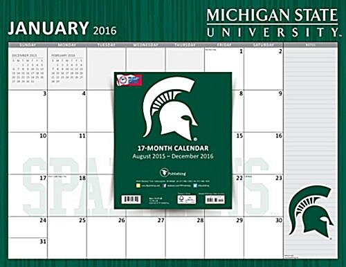 알라딘: Michigan State University 2016 Calendar (Calendar)