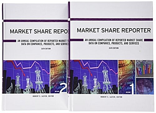 Market Share Reporter: 2 Volume Set: An Annual Compilation of Reported Market Share Data on Companies, Products, and Services (Hardcover, 26)
