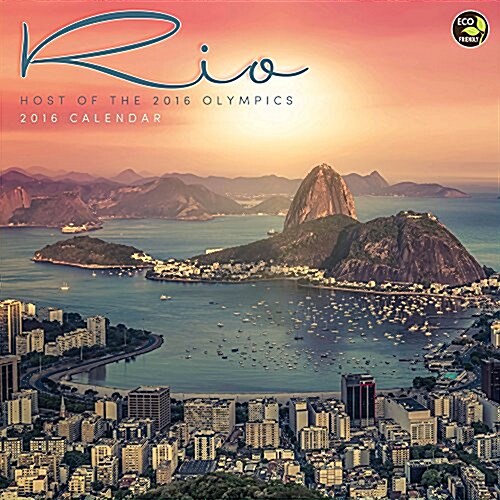 Rio Host of the Summer Olympics Calendar (Wall, 2016)