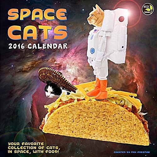 Space Cats Calendar (Wall, 2016)