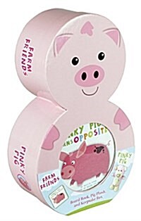 Farm Friends: Pinky Pig [With Plush] (Board Books)