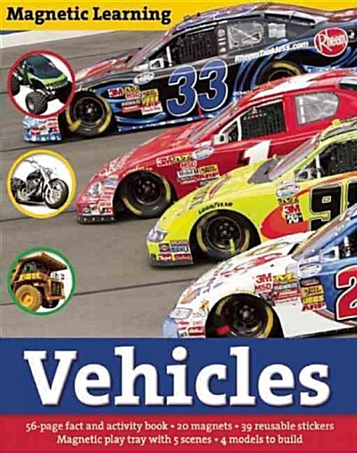 Magnetic Learning: Vehicles (Hardcover)