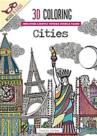3D Coloring Cities (Paperback)
