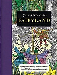 Fairyland: Gorgeous Coloring Books with More Than 120 Illustrations to Complete (Paperback)