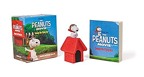 The Peanuts Movie: Snoopy the Flying Ace: Figurine and Sticker Book Kit [With Sticer Book and Figurine] (Other)