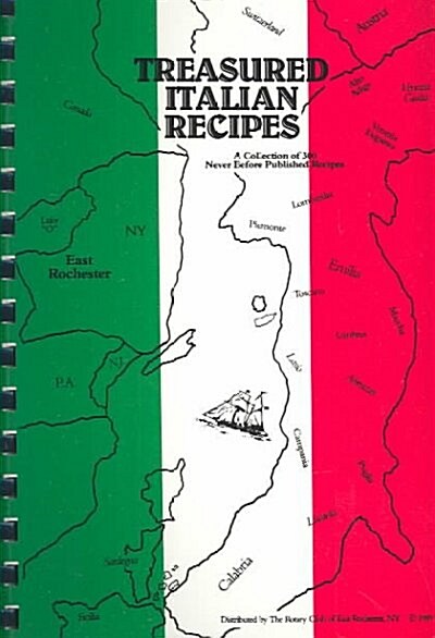 Treasured Italian Recipes (Paperback, Spiral, Reprint)