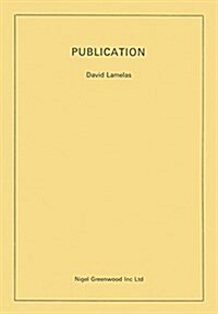 David Lamelas: Publication (Paperback)