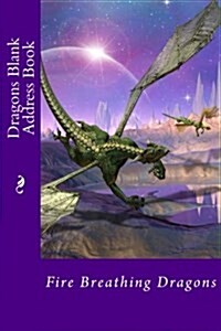 Dragons Blank Address Book (Paperback)