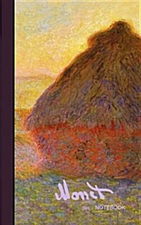 Monet Notebook: Haystacks and Japanese Bridge ( Journal / Cuaderno / Portable / Gift ) (Paperback)