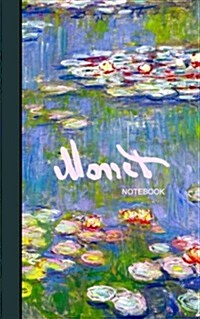 Monet Notebook: Water Lilies and Japanese Bridge ( Journal / Cuaderno / Portable / Gift ) (Paperback)
