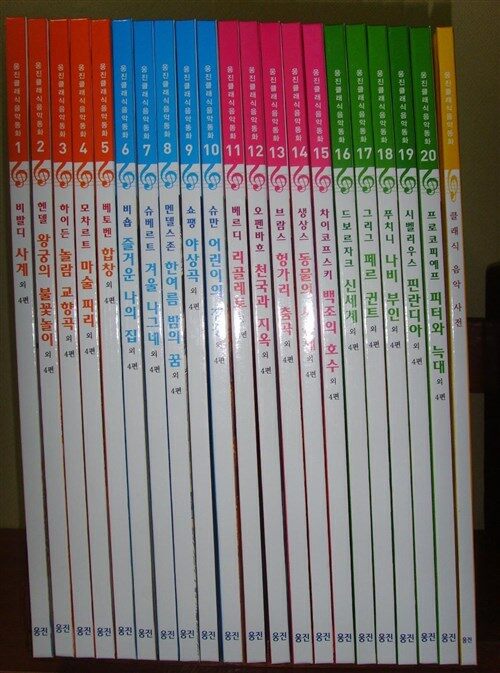 웅진 클래식 음악 동화. 2 : 헨델 왕국의 불꽃놀이 외 표지이미지