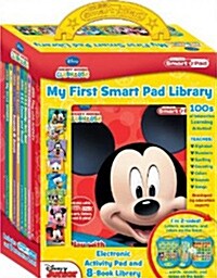 Disney Junior Mickey Mouse Clubhouse: My First Smart Pad Library 8-Book Set and Interactive Activity Pad Sound Book Set [With Electronic Activity Pad] (Hardcover)