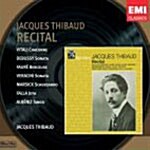 [중고] Jacques Thibaud - Recital
