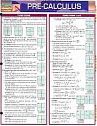 Pre-Calculus Laminated Reference Guide (Other)