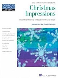 Christmas Impressions: Nine Traditional Carols for Piano Solo (Paperback)