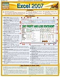 Excel 2007 Quick Reference Software Guide (Other)