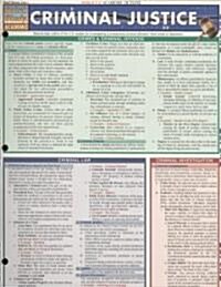 Criminal Justice: Quickstudy Laminated Reference Guide (Other)