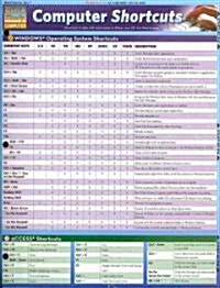 Computer Shortcuts: Quickstudy Laminated Reference Guide (Other)