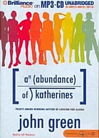 An Abundance of Katherines (Compact Disc, MP3)