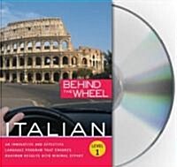 Behind the Wheel - Italian 1 [With 112 Page Companion Book] (Audio CD)
