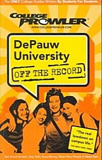 College Prowler Depauw University (Paperback)