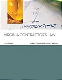 Virginia Contractors Law (Paperback)