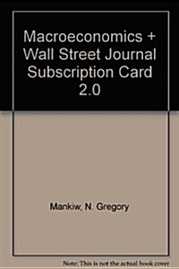 Macroeconomics + Wall Street Journal Subscription Card 2.0 (Paperback)