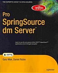 Pro SpringSource dm Server (Paperback, 1st)
