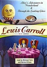 Lewis Carroll Box Set: Alices Adventures in Wonderland and Through the Looking-Glass (MP3 CD)