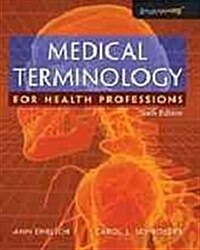 Medical Terminology for Health Professionals W/ Webtutor Online Pkg (Hardcover, 6)