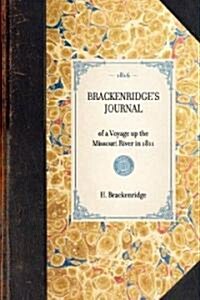 Brackenridges Journal (Paperback)