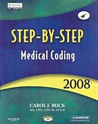 Step-by-Step Medical Coding 2008/ ICD-9-CM 2009 Volumes 1, 2, & 3 Professional Edition/ HCPCS 2008 Level II/ CPT 2009 Professional Edition (Paperback, PCK, Spiral, PA)