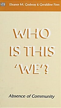 Who Is This We? (Hardcover)