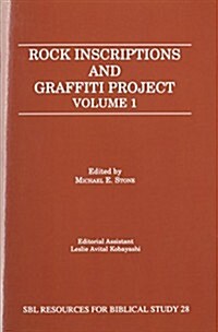 Rock Inscriptions and Graffiti Project: Catalogue of Inscriptions (Hardcover)
