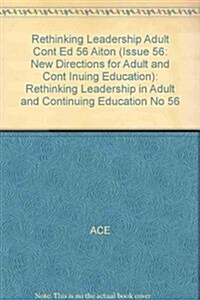 Rethinking Leadership in Adult and Continuing Education (Paperback)