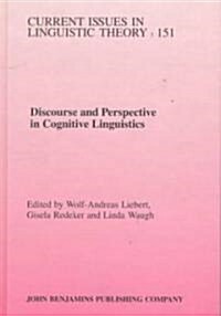 Discourse and Perspective in Cognitive Linguistics (Hardcover)