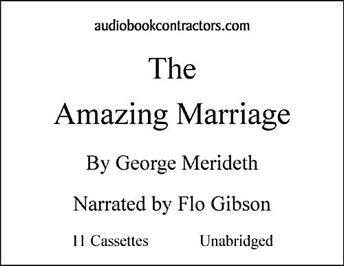 The Amazing Marriage (Cassette, Unabridged)