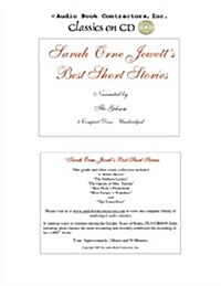 Sarah Orne Jewetts Best Short Stories (Audio CD)