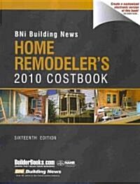 BNI Building News, Home Remodelers Costbook 2010 (Paperback)
