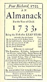 Poor Richard, 1733 an Almanack: For the Year of Christ 1733 (Paperback)