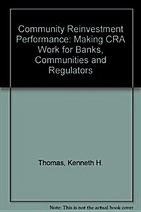 Community Reinvestment Performance (Hardcover)