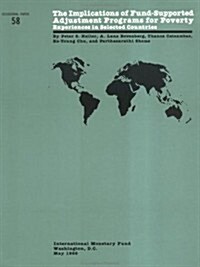 The Implications of Fund-Supported Adjustment Programs for Poverty (Paperback)