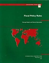 [중고] Fiscal Policy Rules (Paperback)
