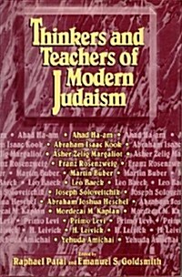 Thinkers and Teachers of Modern Judaism (Hardcover)