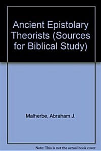 Ancient Epistolary Theorists (Paperback)
