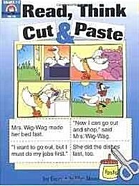 Sequencing: Read, Think, Cut and Paste Activities, Grade 1 - 3 Teacher Resource (Paperback, Teacher)