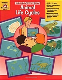 [Evan-Moor] Science Picture Cards - Animal Life Cycles : Teachers Rescource (Paperback)