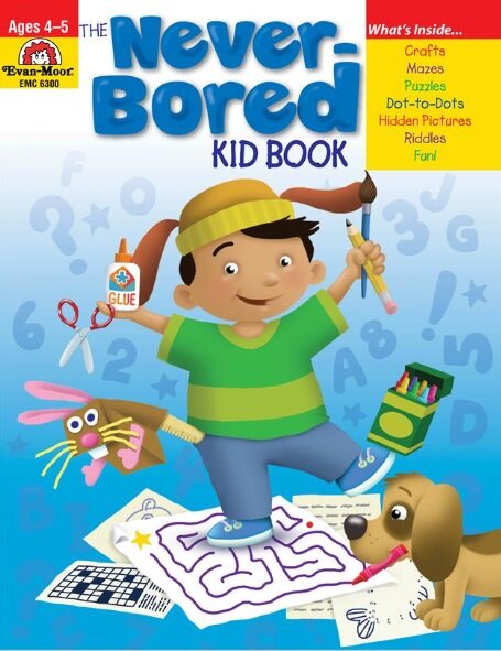 [중고] [Evan-Moor] The Never-Bored Kid Book 1 Ages 4-5 : Student Book (Paperback, Teacher)