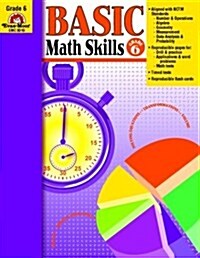 Basic Math Skills Grade 6 (Paperback)